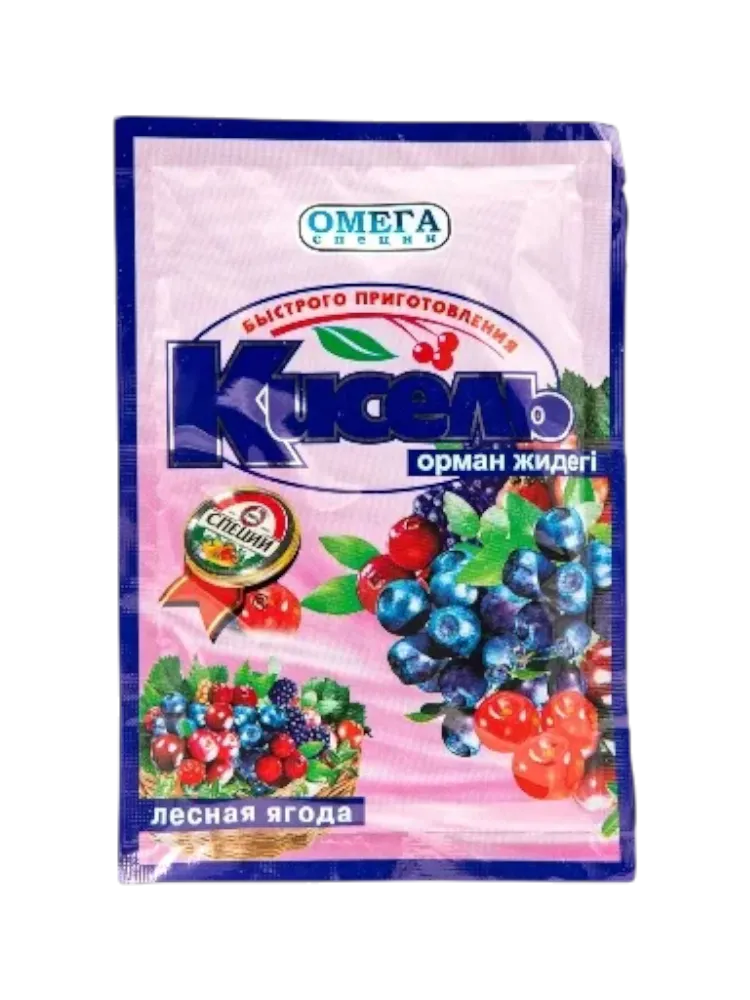 КИСЕЛЬ ОМЕГА 90Г ЛЕСНАЯ ЯГОДА 
