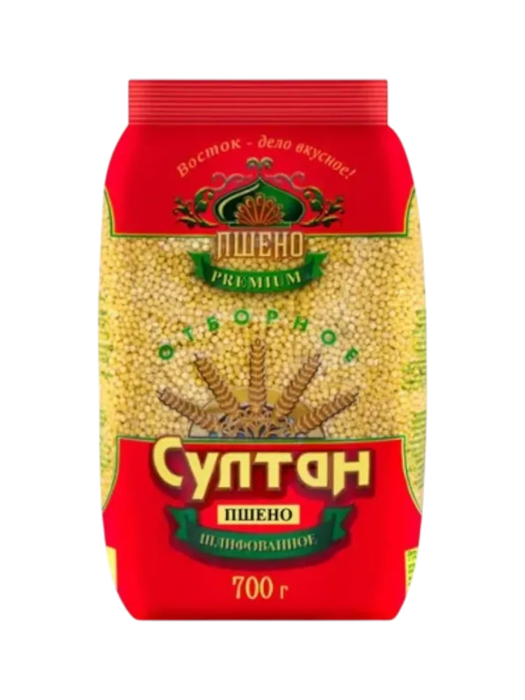 КРУПА СУЛТАН 700Г ПШЕНО ОТБОРНОЕ 