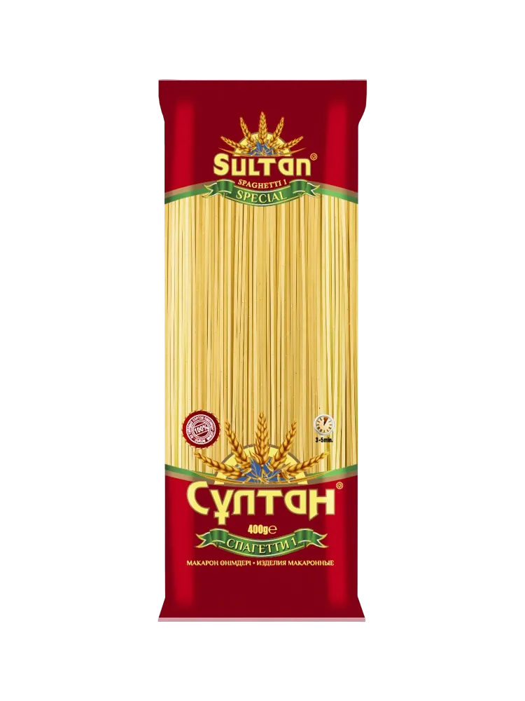 МАКАРОНЫ СУЛТАН 400Г СПАГЕТТИ 