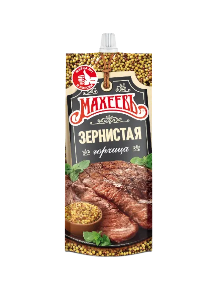 ГОРЧИЦА МАХЕЕВ 140Г ЗЕРНИСТАЯ 