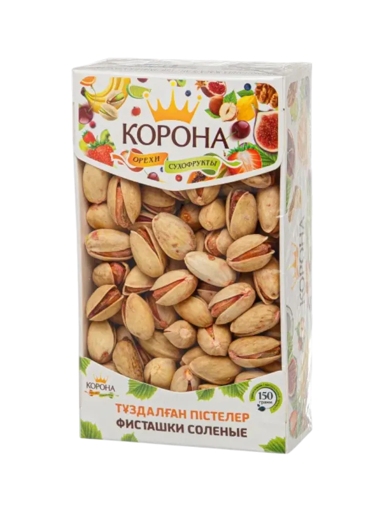 КОРОНА ФИСТАШКИ 150Г СОЛЕНЫЕ
