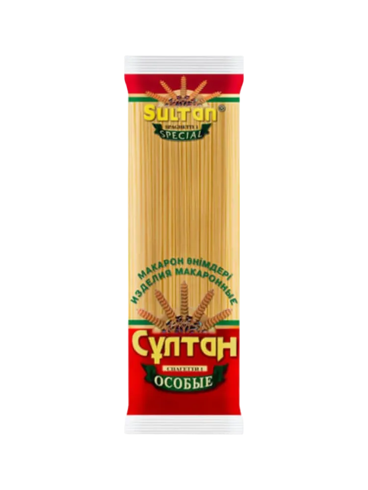 МАКАРОНЫ СУЛТАН 400Г СПАГЕТТИ 1.0