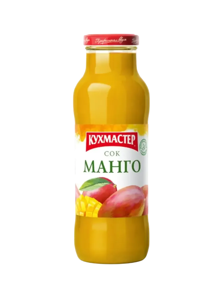 СОК КУХМАСТЕР 0,68Л МАНГО С МЯКОТЬЮ СТ/Б