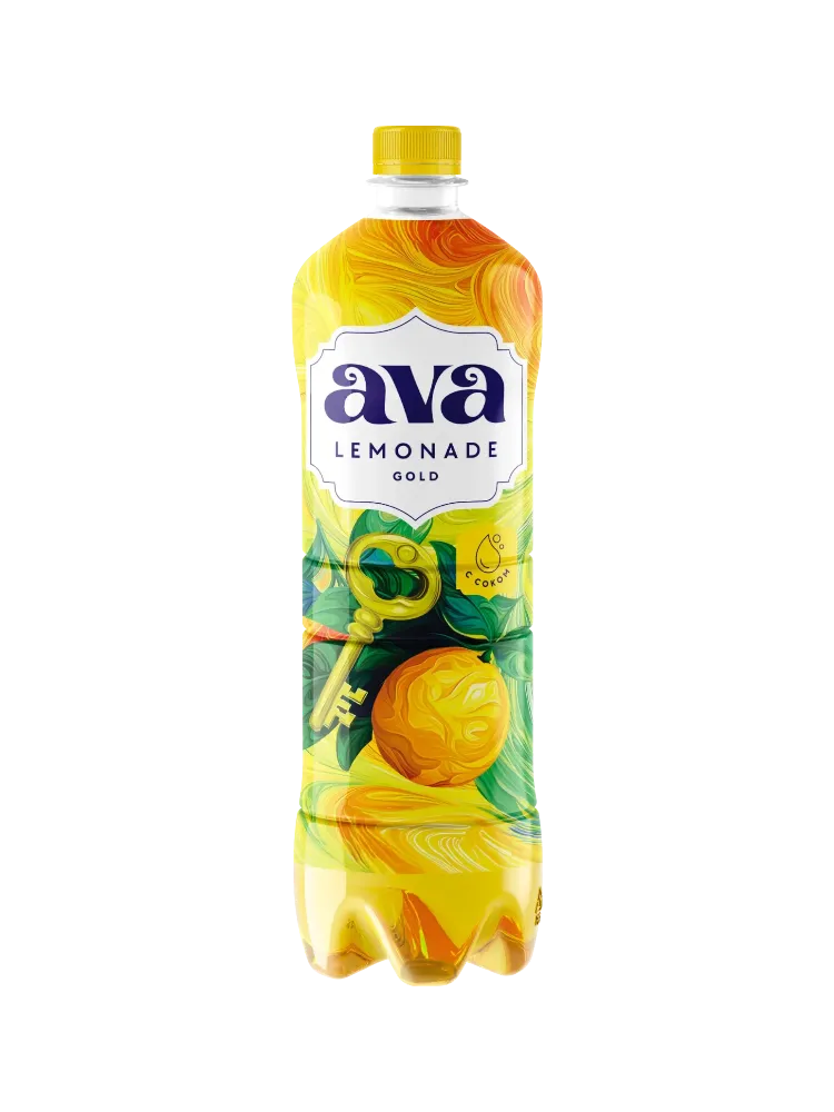 ЛИМОНАД AVA GOLD 1Л ПЛ/Б - фото 1