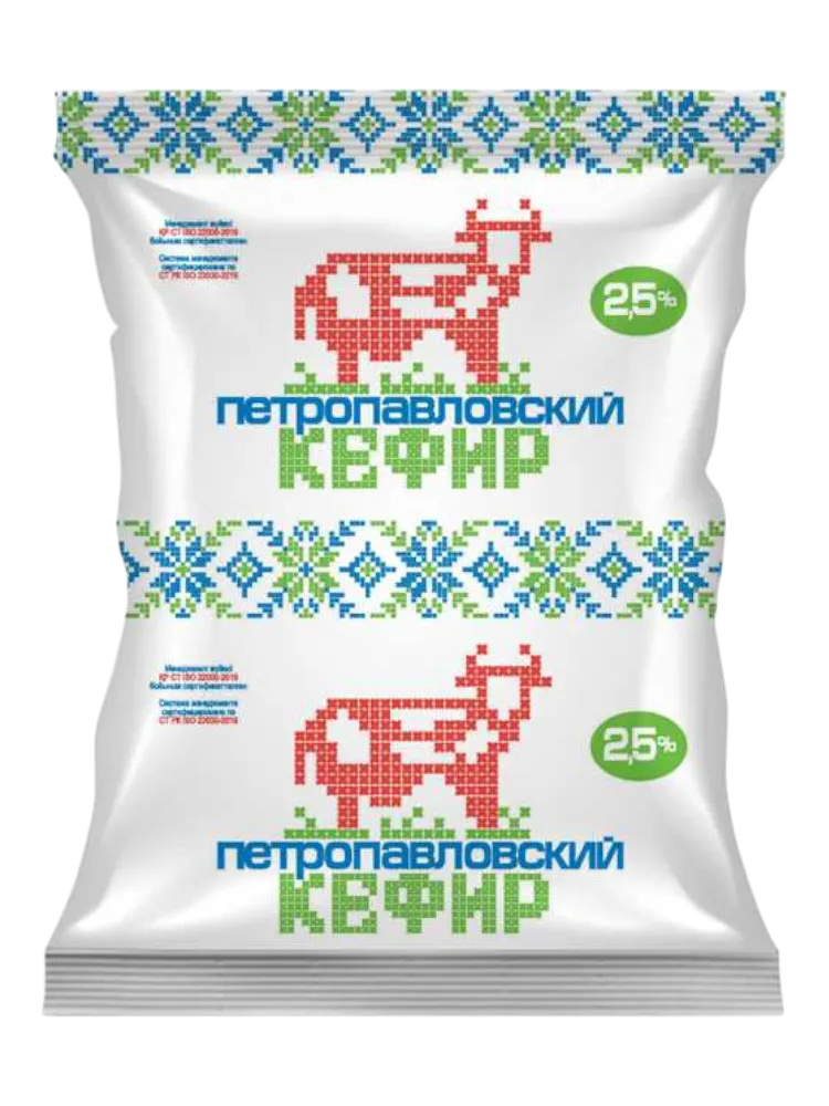 КЕФИР ПЕТРОПАВЛОВСКИЙ 2,5% 0,9 Л TFA