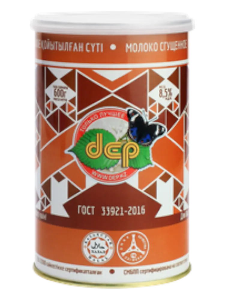 МОЛОКО СГУЩ ДЕП 600Г ВАРЕН 8.5% Ж/Б КЛЮЧ