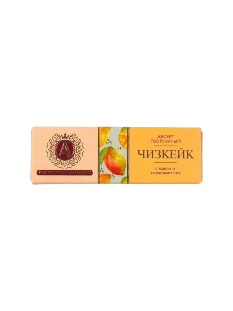 СЫРОК Р.А.АЛЕКСАНДРОВ ДЕСЕРТ ТВОР ЧИЗКЕЙК МАНГО И СЕМ ЧИА 40Г