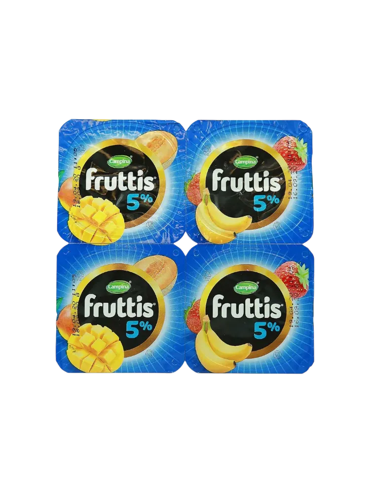 ЙОГУРТ FRUTTIS 115Г 5% СЛ ДЫНЯ-МАНГО/БАНАН-КЛУБН