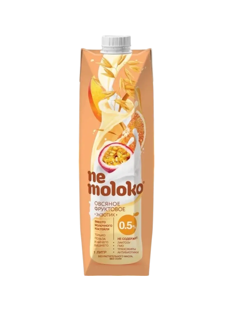 НАПИТОК НЕ МОЛОКО 1Л ОВСЯНОЙ ФРУКТОВЫЙ ЭКЗОТИК