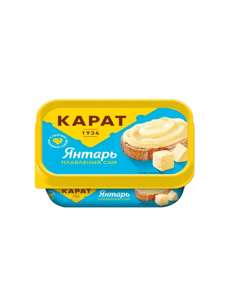 СЫР ПЛАВЛ КАРАТ ЯНТАРЬ 200Г45%