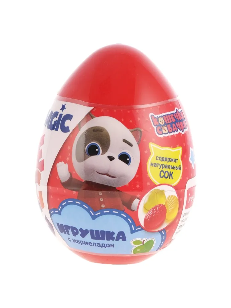 МАРМЕЛАД КОНФИТРЕЙД 10Г MAGIC EGG В АСС ПЛАСТ ЯЙЦО