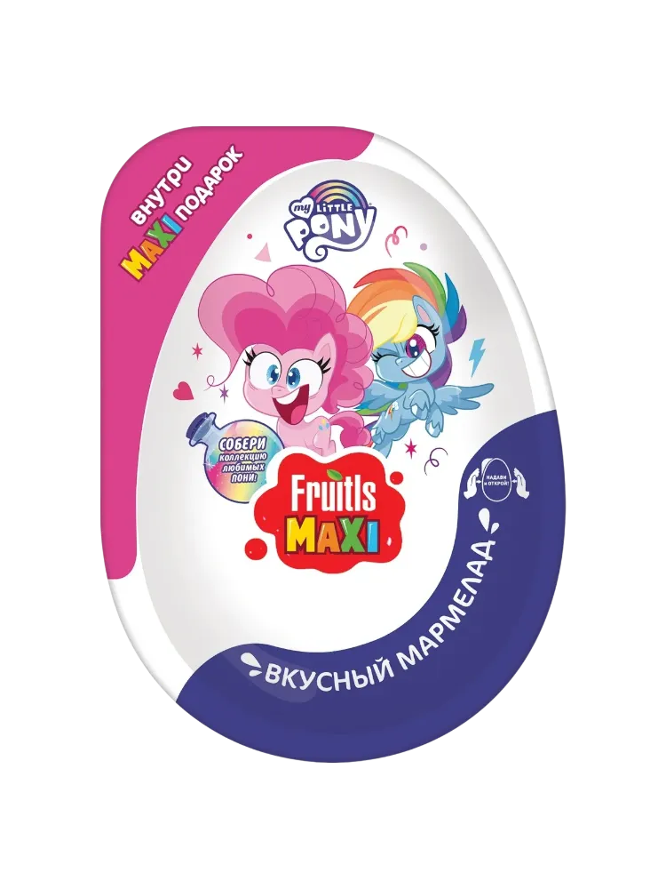 МАРМЕЛАД КОНФИТРЕЙД 10Г FRUITLS MAXI ПЛАСТ ЯЙЦО