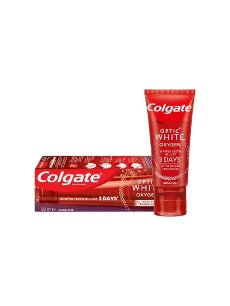 ЗУБ ПАСТА COLGATE OPTIC WHITE OXYGEN 50МЛ
