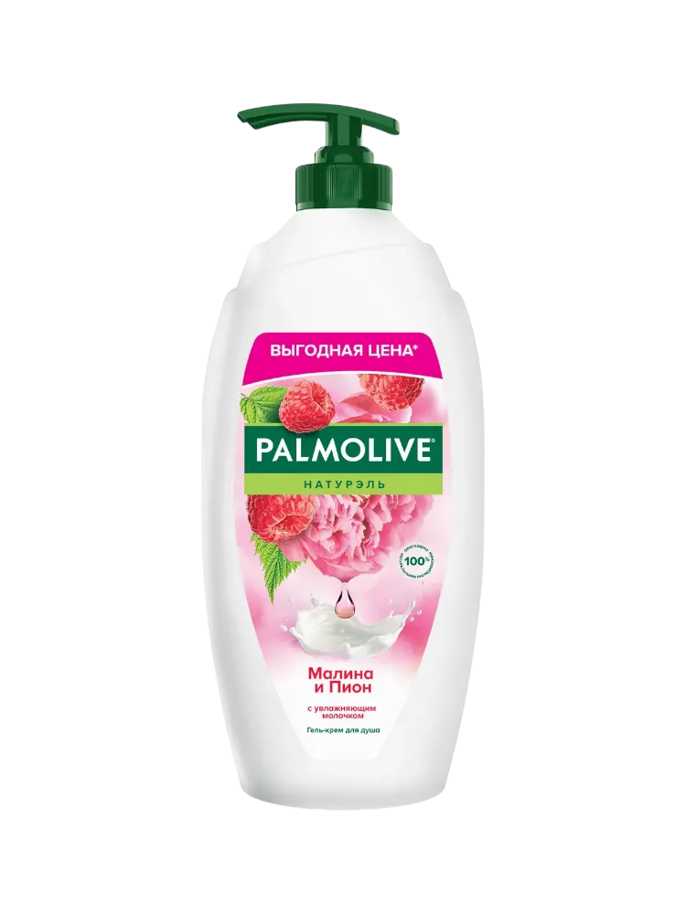 ГЕЛЬ Д/ДУША PALMOLIVE НАТУРЭЛЬ МАЛИНА И ПИОНЫ 750 МЛ
