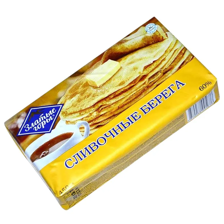 СПРЕД РАСТ-ЖИР СЛИВОЧНЫЕ БЕРЕГА 60% 450Г