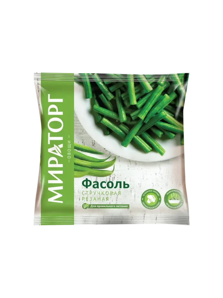 МИРАТОРГ 400Г ФАСОЛЬ СТРУЧКОВАЯ С/М