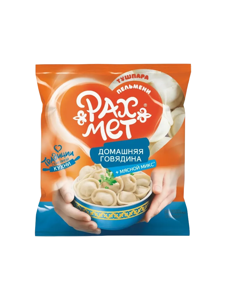 ПЕЛЬМЕНИ РАХМЕТ 350Г ГОВЯДИНА ДОМАШНЯЯ 