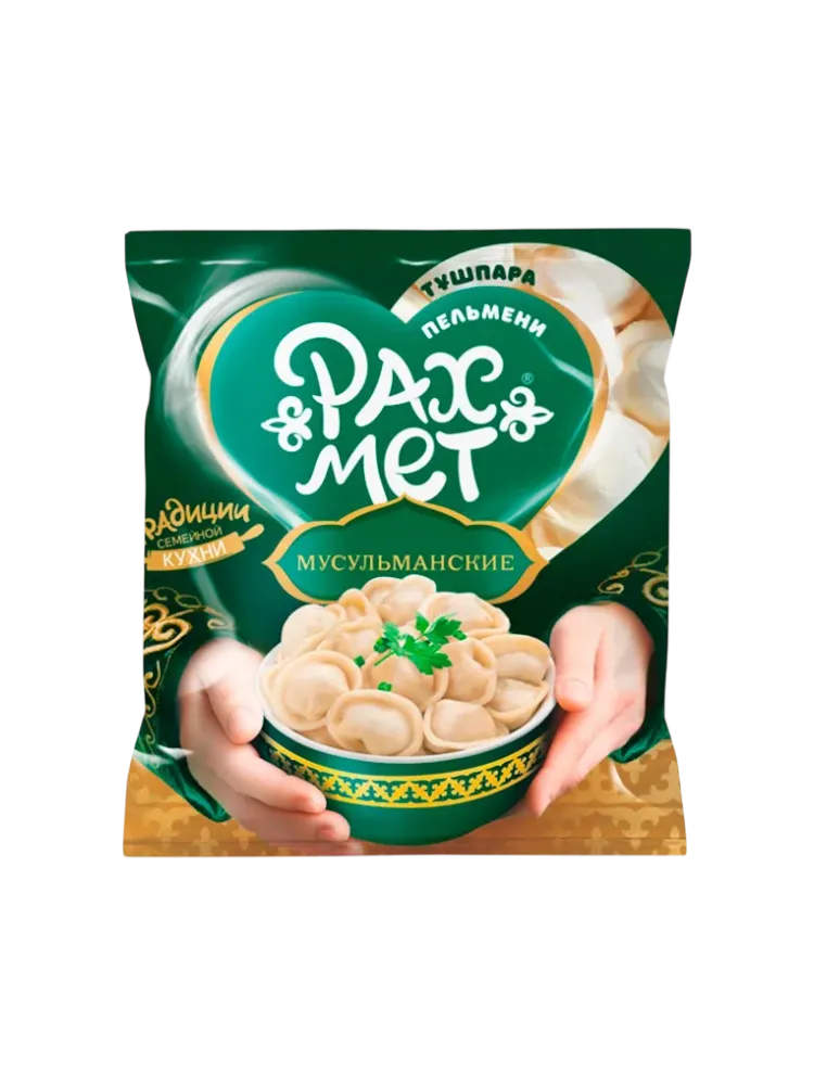 ПЕЛЬМЕНИ РАХМЕТ 700Г МУСУЛЬМАНСКИЕ 
