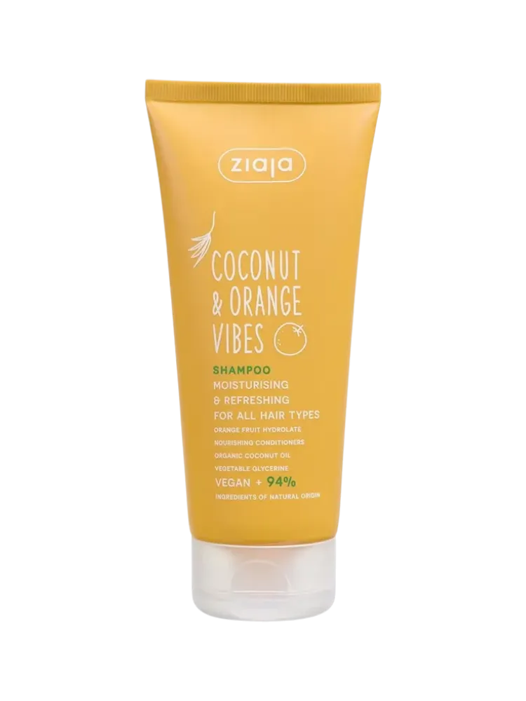 ШАМПУНЬ Д/ВОЛОС ZIAJA COCONUT AND ORANGE VIBES УВЛАЖНЯЮЩИЙ И ОСВЕЖАЮЩИЙ  200МЛ