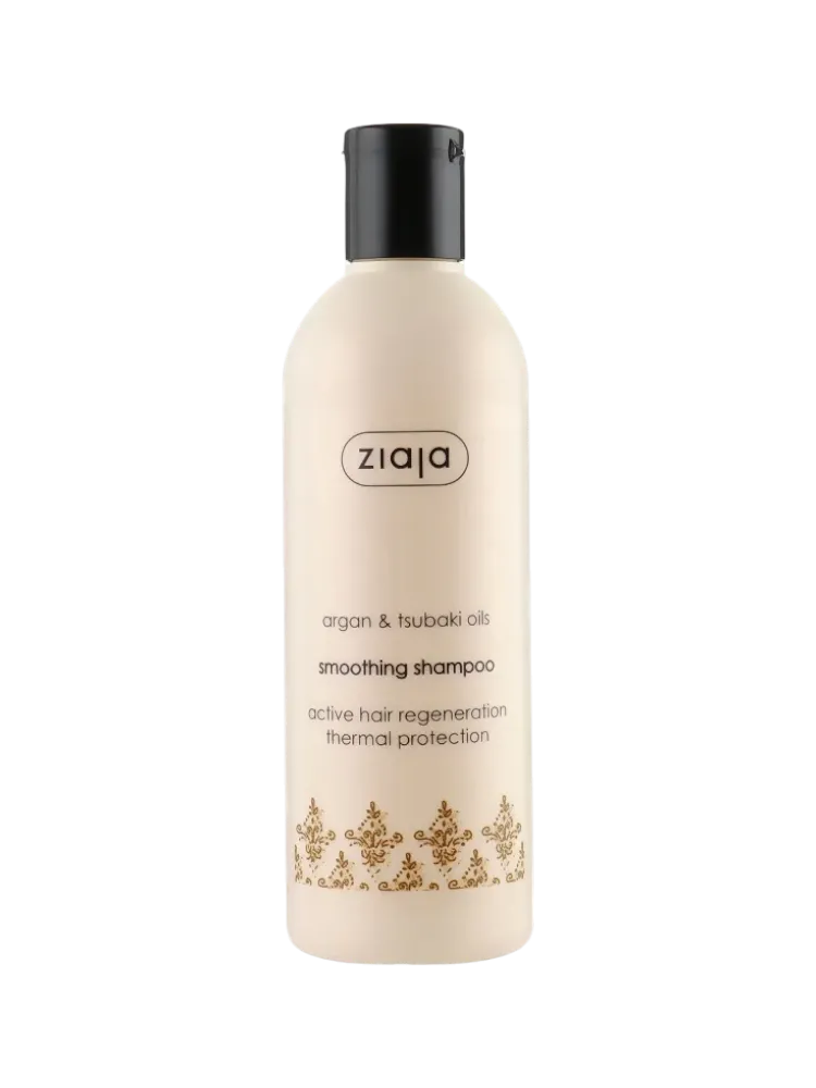 ШАМПУНЬ ZIAJA ARGAN TSUBAKI OILS  РАЗГЛАЖИВАЮЩИЙ 300МЛ