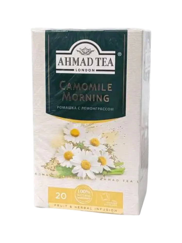 ЧАЙ AHMAD TEA 25ШТ ТРАВЯНОЙС РОМАШКОЙ И ЛИМОННЫМ СОРГО
