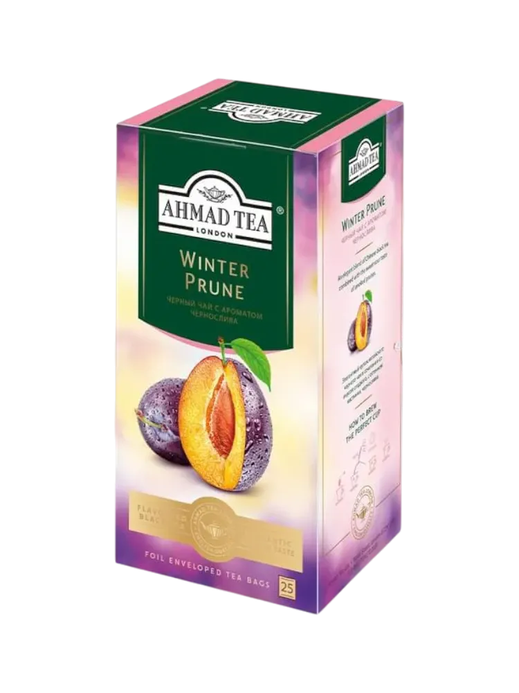 ЧАЙ AHMAD TEA 25ШТ ЗИМНИЙ ЧЕРНОСЛИВ