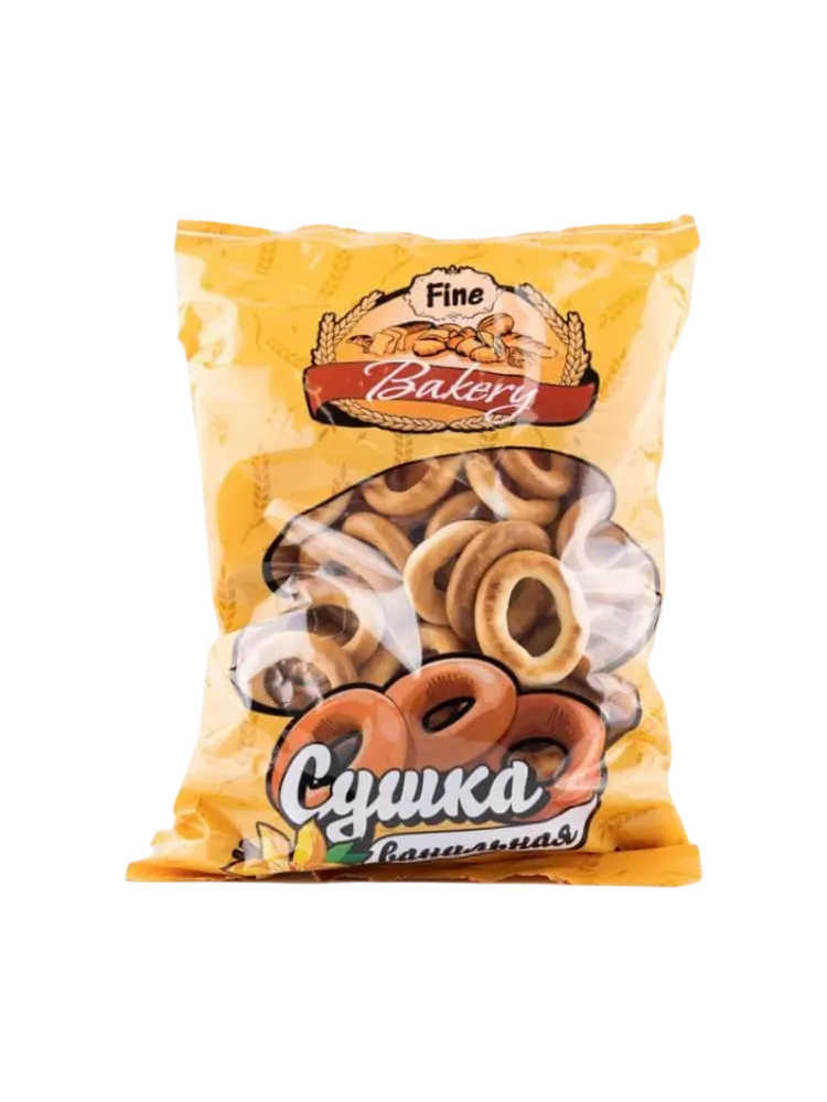 СУШКИ FINE BAKERY 350Г ВАНИЛЬНЫЕ