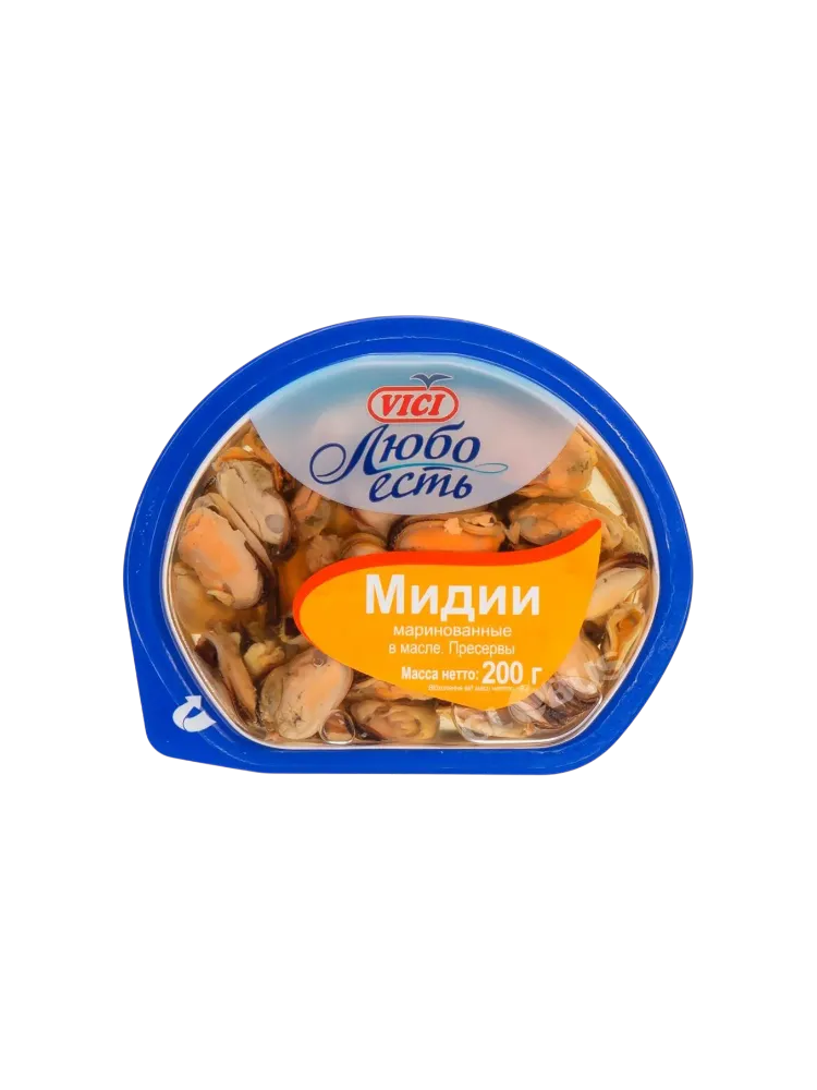 МИДИИ VICI ЛЮБО ЕСТЬ 200Г МАРИН В МАСЛЕ 