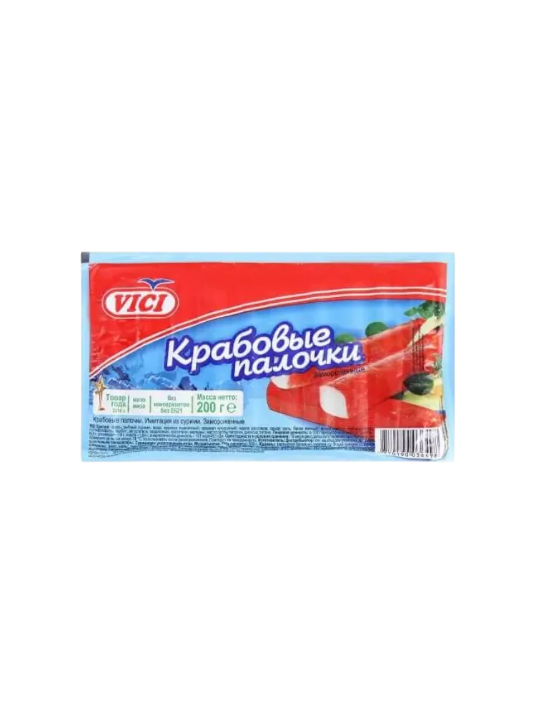 КРАБОВЫЕ ПАЛОЧКИ VICI 200Г 
