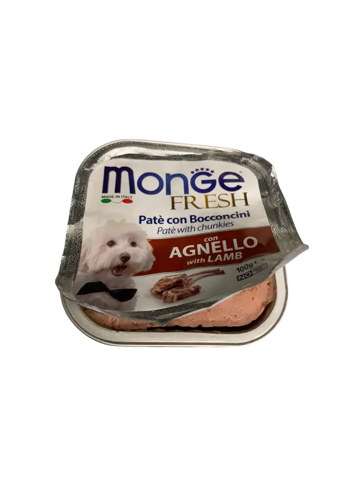 Monge Dog Fresh консервы для собак (паштет) с ягненком