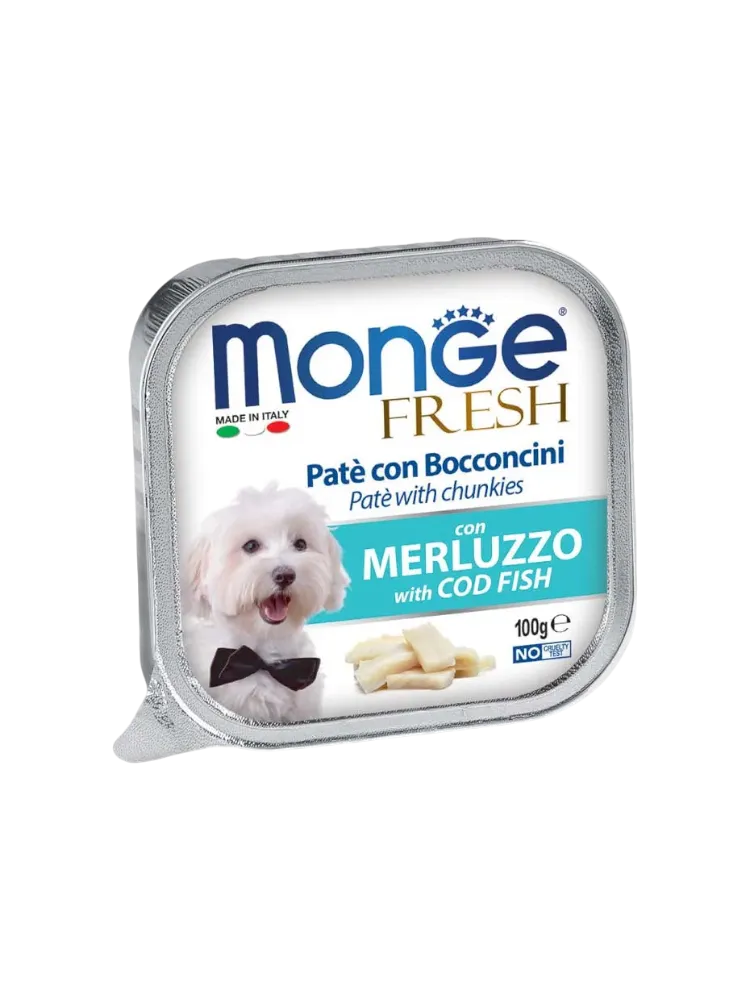 Monge Fresh Paté and Chunkies with Codfish