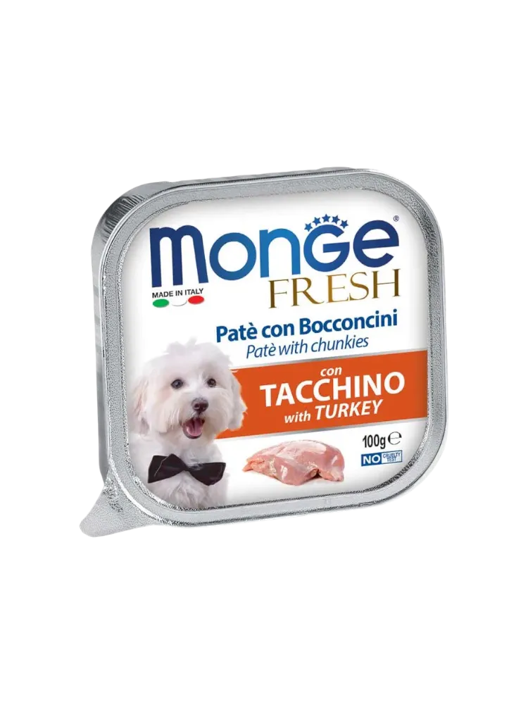 Monge Fresh Paté and Chunkies with Turkey