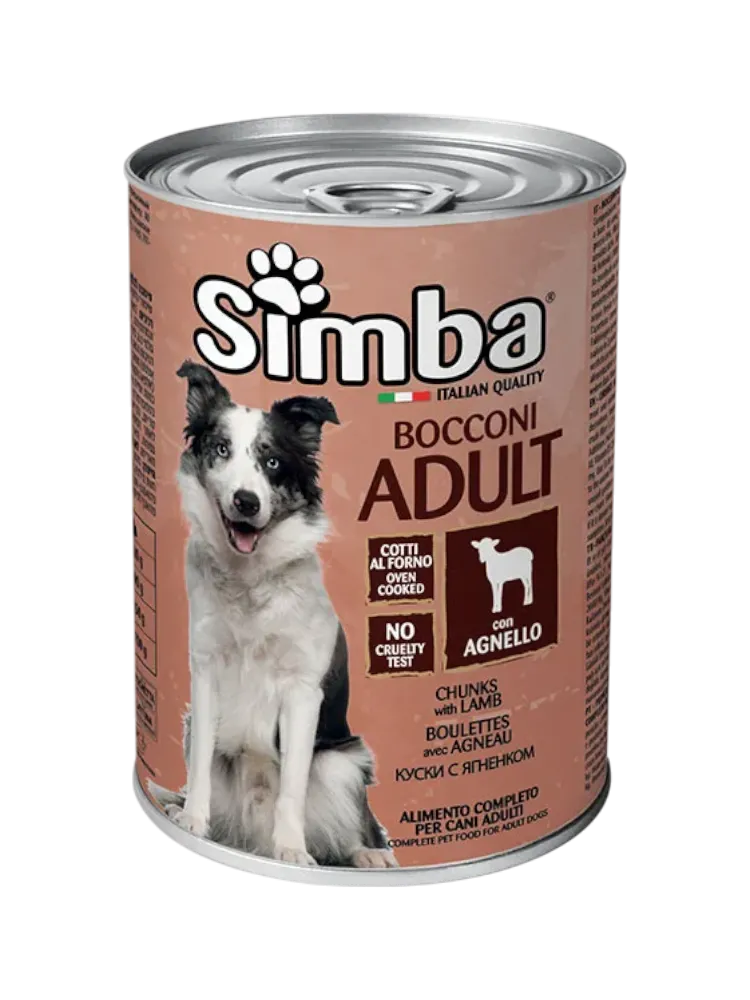 Simba Dog Chunks with Lamb