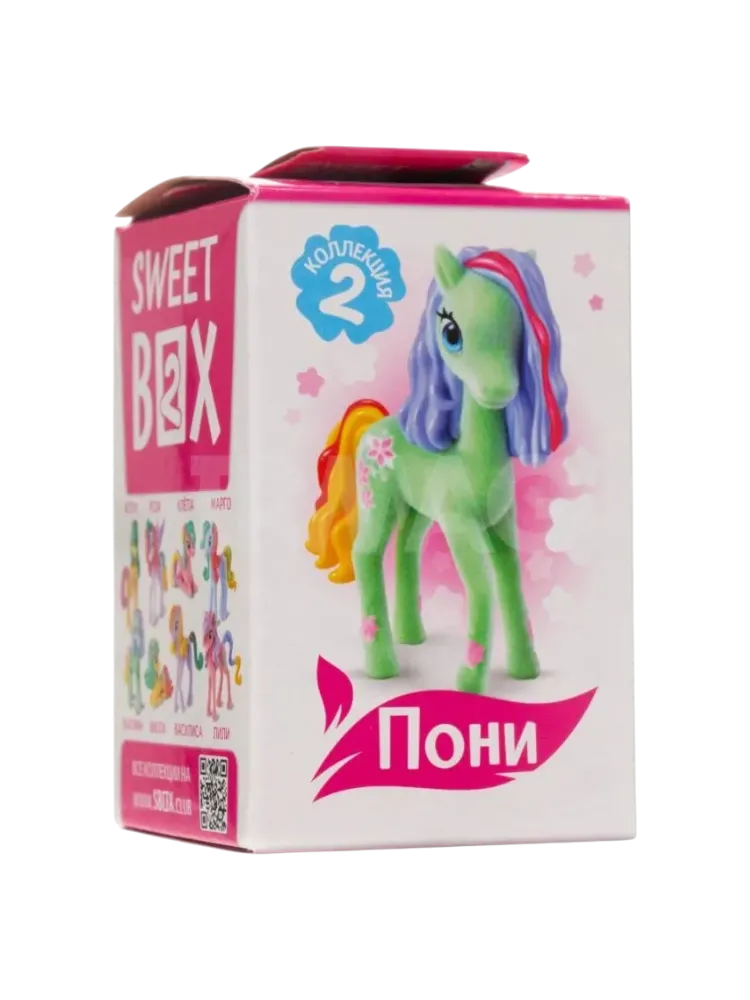 МАРМЕЛАД СВИТБОКС ПОНИ НА ЛАДОНИ С ИГРУШКОЙ В КОРОБ 10Г