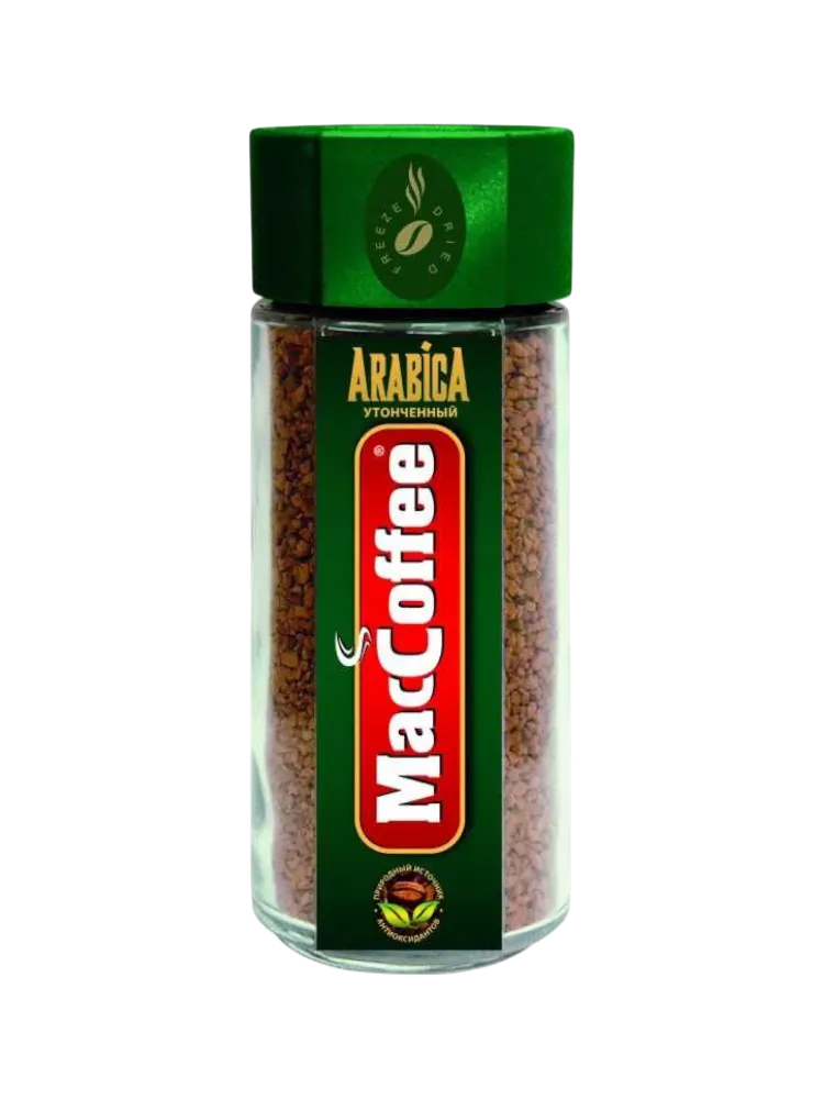 КОФЕ MACCOFFEE 90Г АРАБИКА JAR