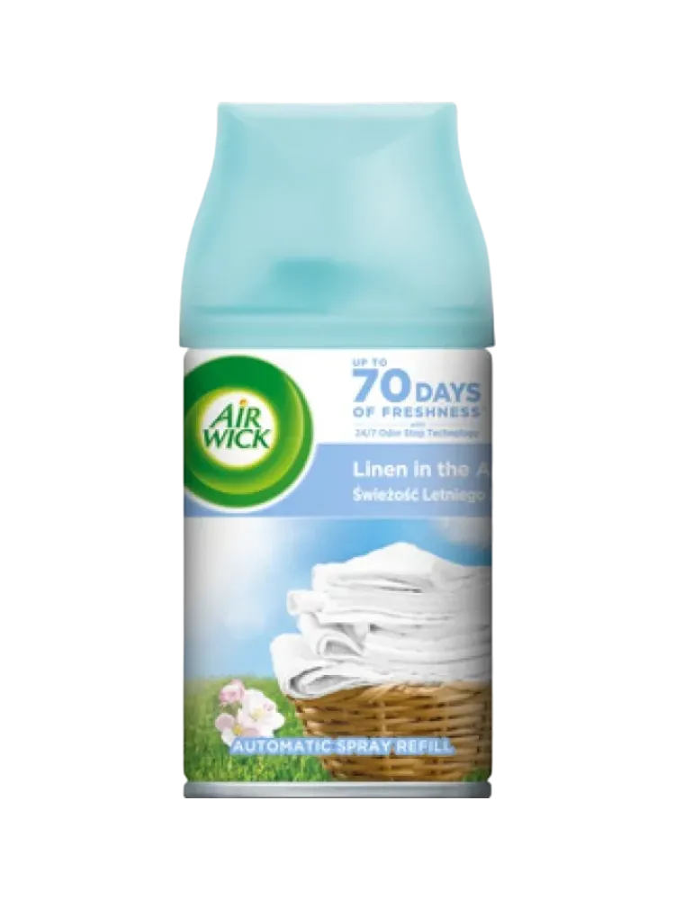 СМЕННЫЙ БАЛЛОН AIR WICK 250МЛ СВЕЖЕСТЬ БЕЛЬЯ