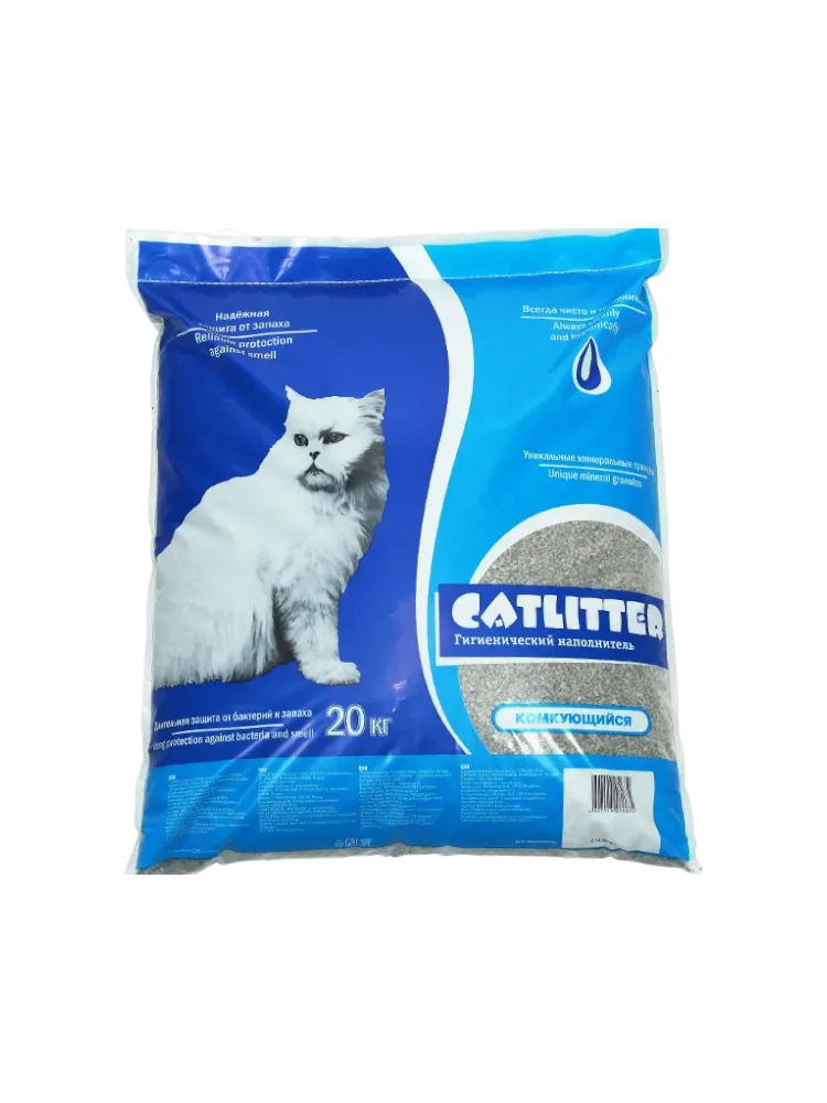 Catlitter комкующийся 20 кг