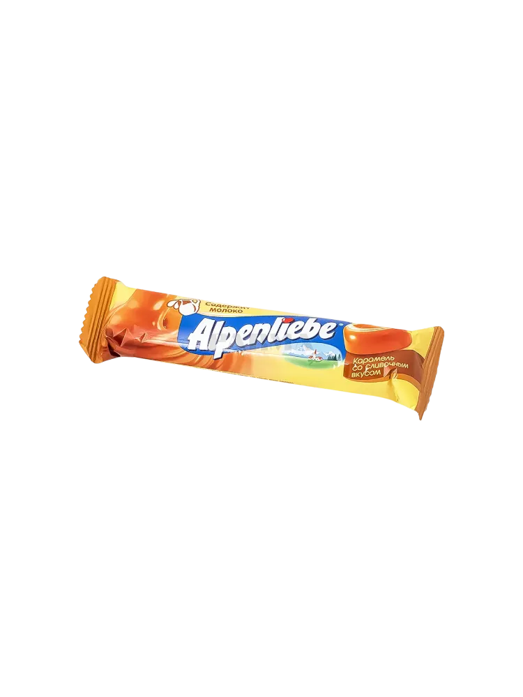 КОНФЕТЫ КАРАМЕЛЬ ALPENLIEBE СО СЛИВОЧНЫМ ВКУСОМ ВЕС