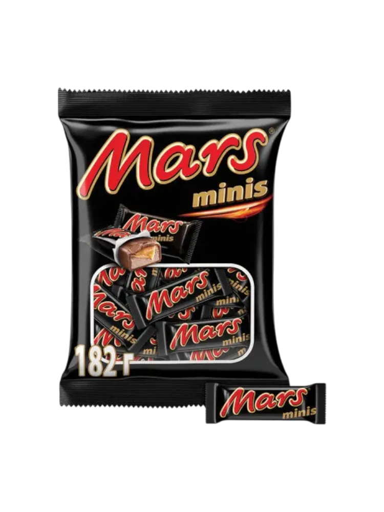 ШОКОЛАД БАТ MARS 182Г MINIS