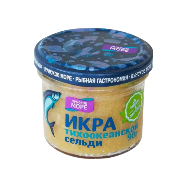 ИКРА ЛУНСКОЕ МОРЕ 90Г СЕЛЬДИ СТ/Б - фото 2
