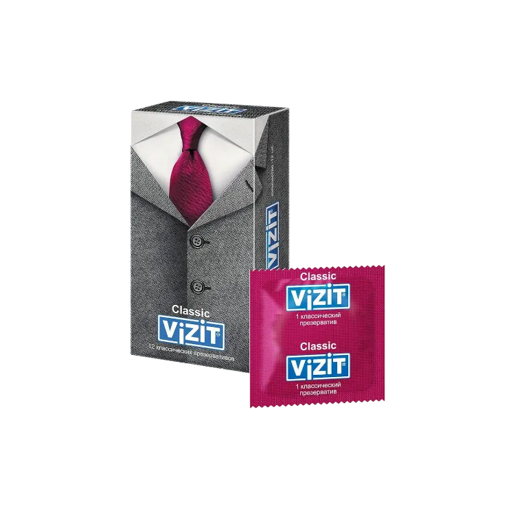 Презервативы VIZIT (латекс) Classiс №12