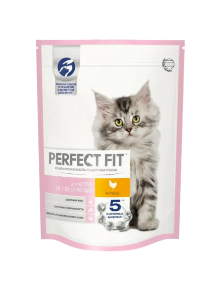 КОРМ Д/КОТЯТ PERFECT FIT 650Г КУРИЦА