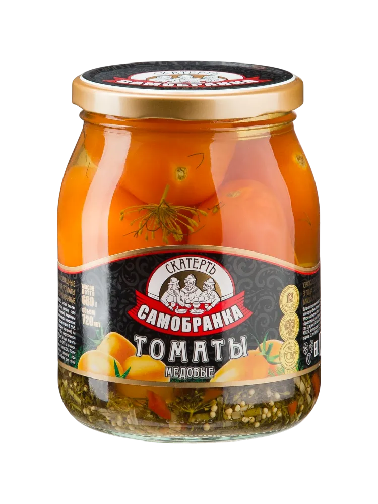 ТОМАТЫ СКАТЕРТЬ САМОБРАНКА 720Г ЖЕЛТЫЕ МАРИН С/Б