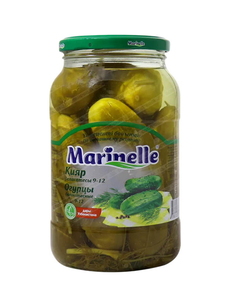ОГУРЦЫ MARINELLE 1000МЛ МАРИН ПО-ДОМАШНЕМУ 9-12СМ