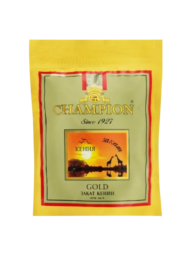 ЧАЙ CHAMPION 200Г ЗАКАТ КЕНИИ