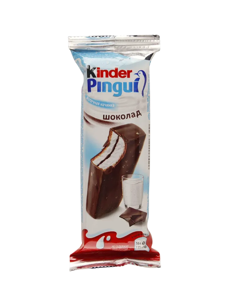 ПИРОЖНОЕ KINDER PINGUI 30Г МОЛОКО/ШОКОЛАД