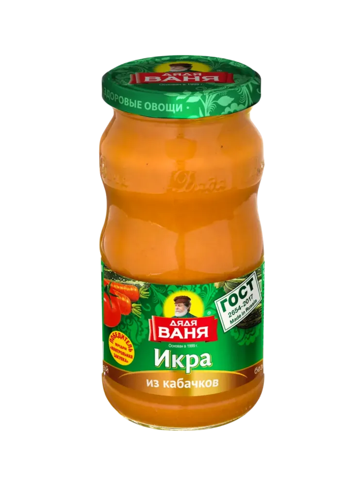 ИКРА ДЯДЯ ВАНЯ 460Г ИЗ ОБЖАР КАБАЧКОВ