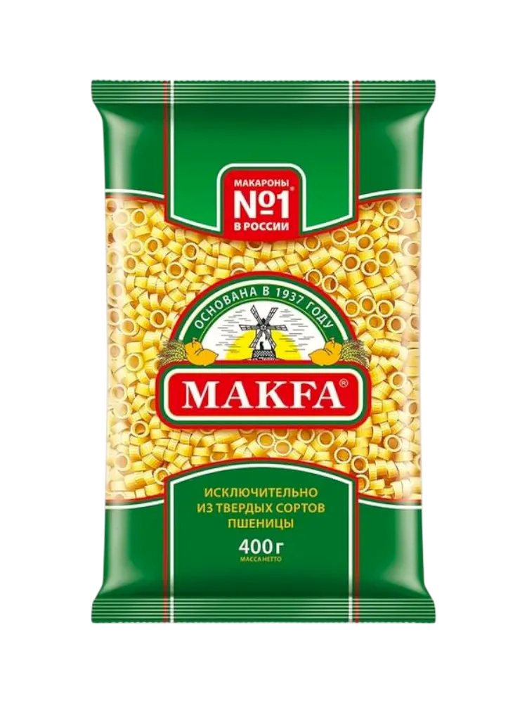 МАКАРОНЫ МАКФА 400Г КОЛЬЦА