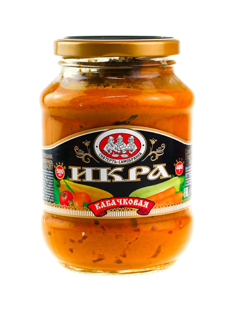 ИКРА ИЗ КАБАЧКОВ СКАТЕРТЬ САМОБРАНКА 500Г С/Б