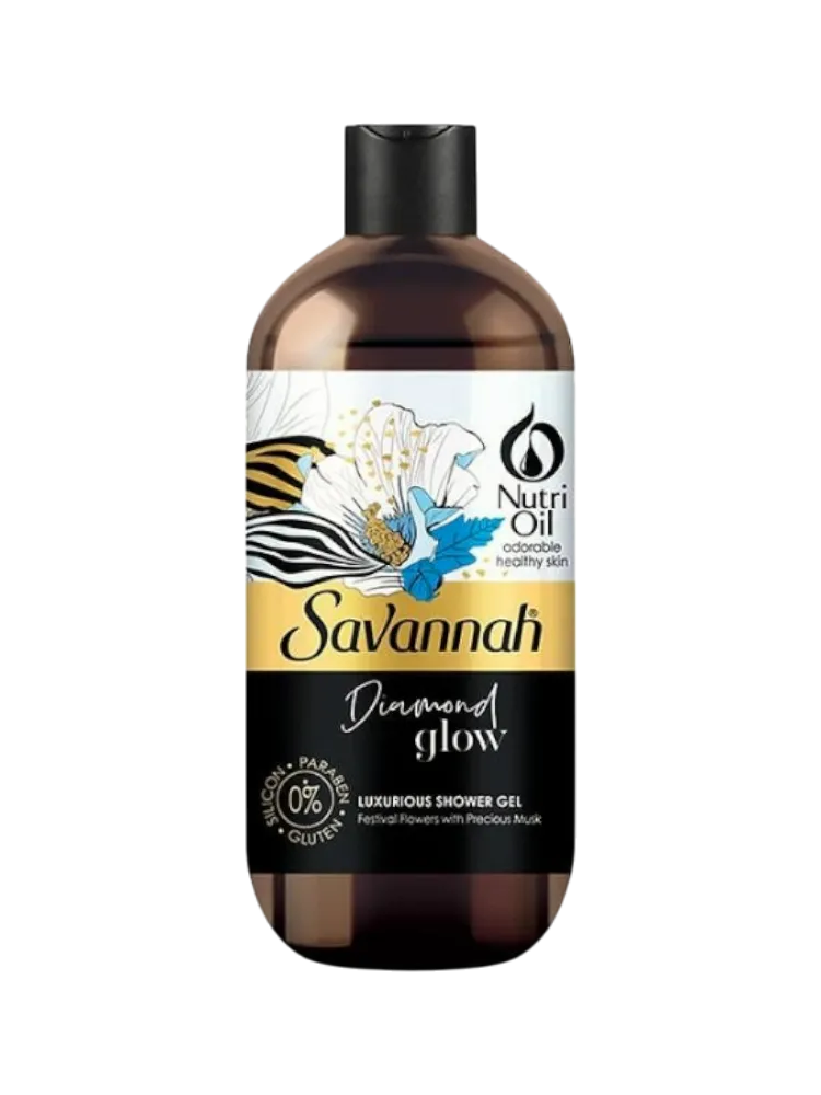ГЕЛЬ Д/ДУША SAVANNAH АЛМАЗНОЕ СИЯНИЕ 500МЛ
